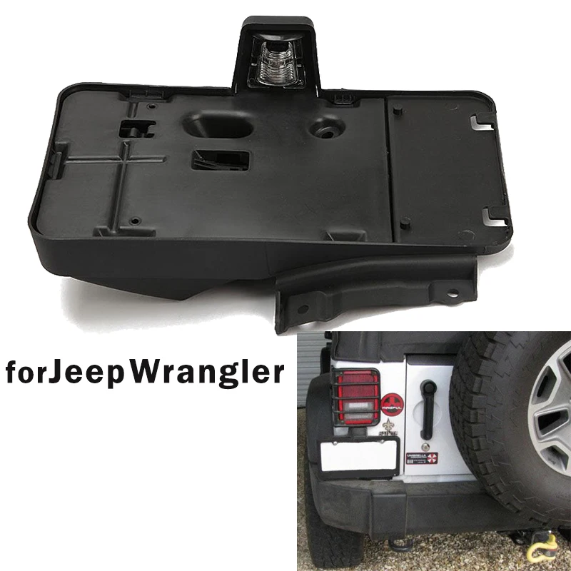 America & Canada Black Plastic License Plate JDM With Light License Plate Frame Car Styling for Jeep Wrangler
America & Canada Black Plastic License Plate JDM With Light License Plate Frame Car Styling for Jeep Wrangler