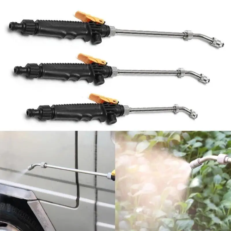 High Pressure Water Gun Jet Washer Hose Wand Nozzle Sprayer Watering Spray Sprinkler Cleaning Tool Water Gun Cleaning Tool
High Pressure Water Gun Jet Washer Hose Wand Nozzle Sprayer Watering Spray Sprinkler Cleaning Tool Water Gun Cleaning Tool