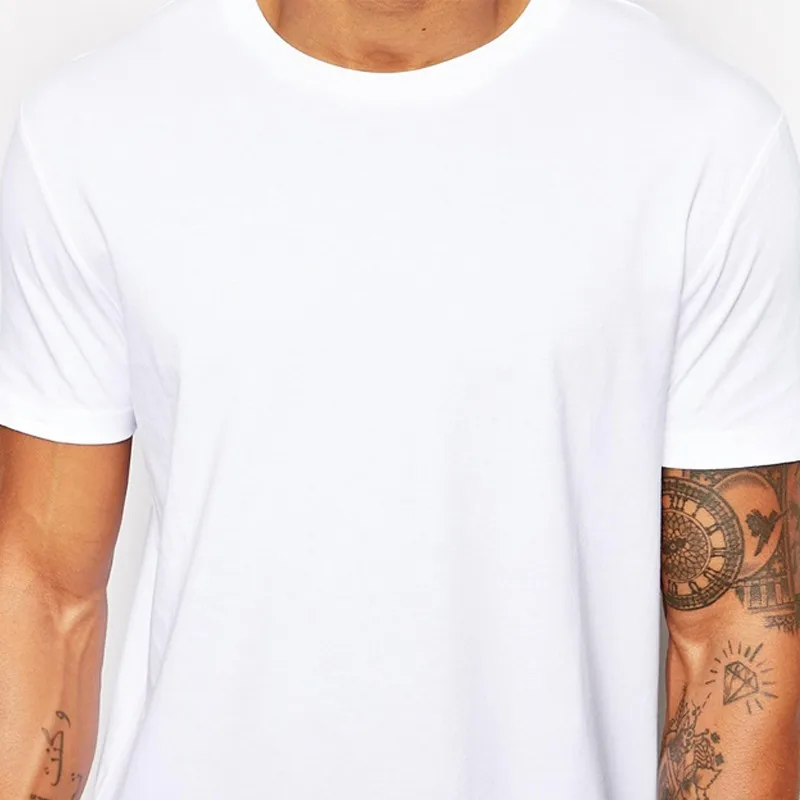 2020 брендовая мужская футболка белая длинная уличная одежда в стиле хип хоп