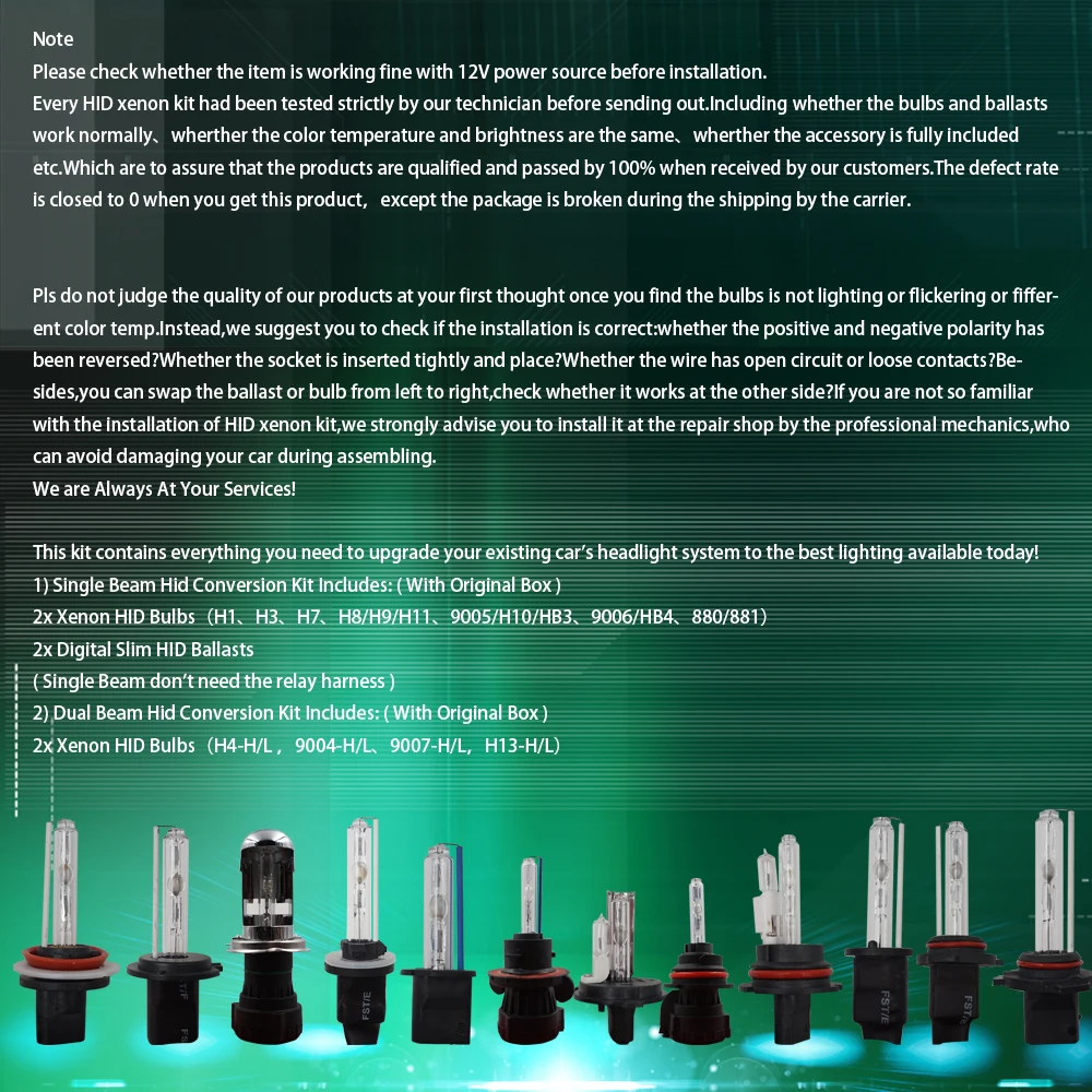 SHIELD HID Conversion Kit Xenon H4 H7 H11 H3 H13 9005 9006 9004 9007 880 Headlight Bulbs Ballast 3000k 6000k 8000K 12000K 55W
SHIELD HID Conversion Kit Xenon H4 H7 H11 H3 H13 9005 9006 9004 9007 880 Headlight Bulbs Ballast 3000k 6000k 8000K 12000K 55W