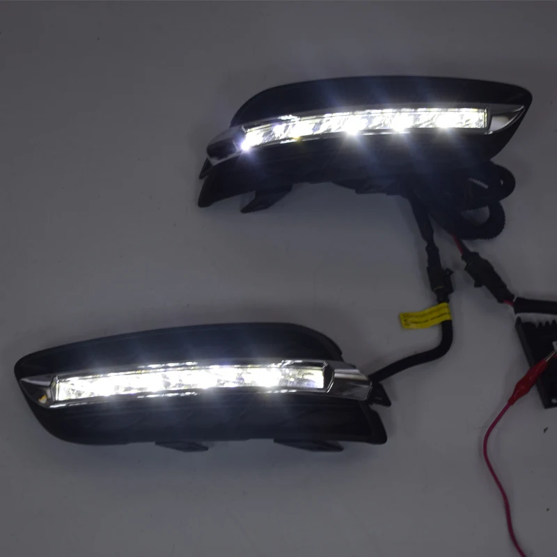 Turn Signal style Relay 12V LED CAR DRL Daytime running lights with fog lamp hole for Nissan TEANA ALTIMA 2010 2011 2012
Turn Signal style Relay 12V LED CAR DRL Daytime running lights with fog lamp hole for Nissan TEANA ALTIMA 2010 2011 2012