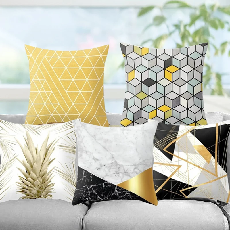 Cheap Pillowcase Geometric Pattern Cushion Cover Printed Polyester Peachskin Material Pillowcases Home Sofa Chair Decoration
Cheap Pillowcase Geometric Pattern Cushion Cover Printed Polyester Peachskin Material Pillowcases Home Sofa Chair Decoration