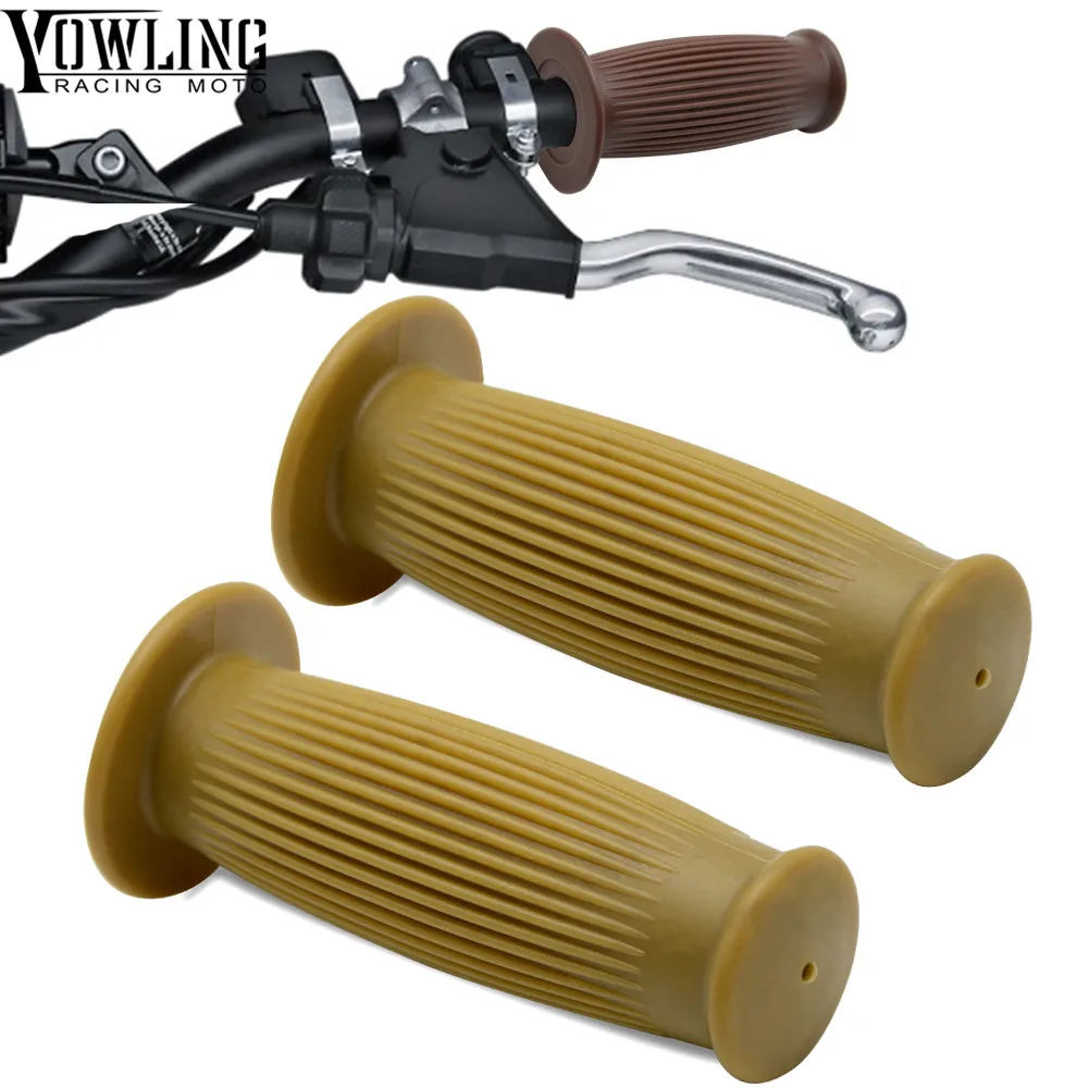Motorcycle 7/8'' Retro Rubber Handlebar Hand Grip For BMW Honda Suzuki Kawasaki moto guzzi Cafe Racer Bobber Custom
Motorcycle 7/8'' Retro Rubber Handlebar Hand Grip For BMW Honda Suzuki Kawasaki moto guzzi Cafe Racer Bobber Custom
