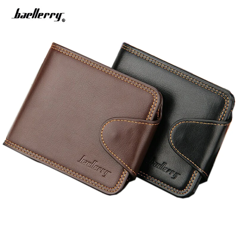 

2020 NEW arrival men's wallet quality guarantee hasp England style card purse fashion designer's short coin wallet for male