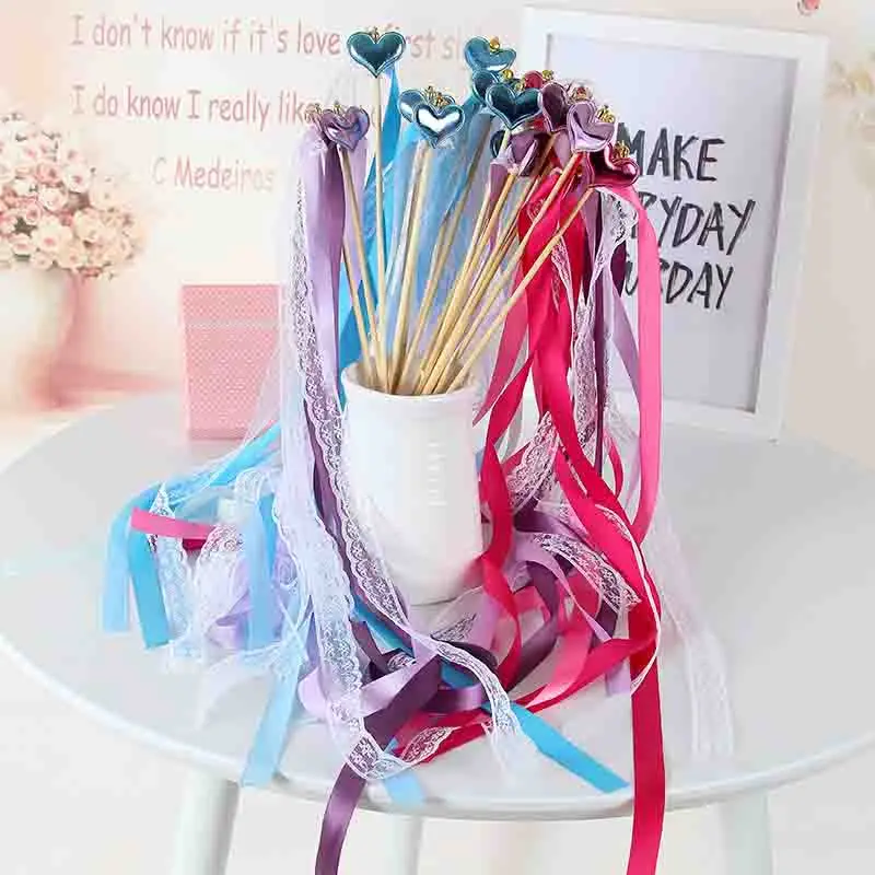 HAOCHU 50pcs/lot Outdoor Wedding Ribbon Wands Twirling Ribbon Streamers Stick With Gold Bells Romantic Mariage Party Decoration
HAOCHU 50pcs/lot Outdoor Wedding Ribbon Wands Twirling Ribbon Streamers Stick With Gold Bells Romantic Mariage Party Decoration