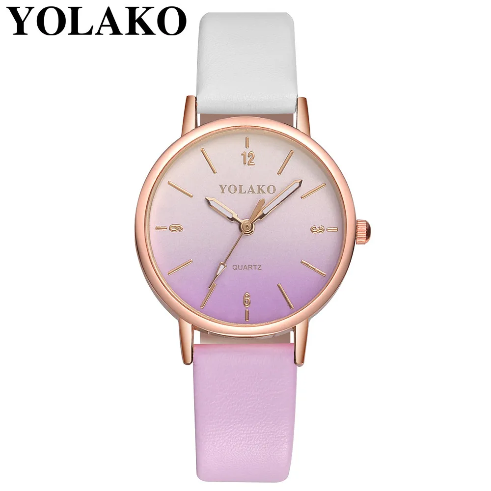 YOLAKO Brand Women's Watch Women Quartiz Watch Wristwatch Fashion Leather Ladies Watch For Woman relogio feminino reloj mujer
YOLAKO Brand Women's Watch Women Quartiz Watch Wristwatch Fashion Leather Ladies Watch For Woman relogio feminino reloj mujer