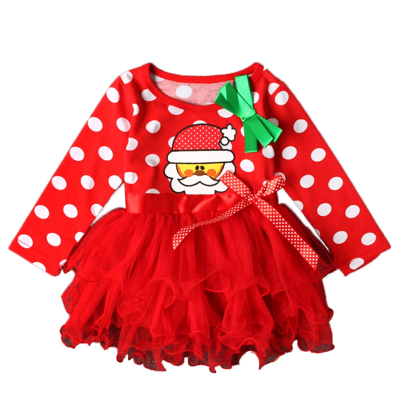 Cute baby clothing child girl autumn winter Christmas dot print butterfly lace edge cake Toddler Kids Baby Girls full Party
Cute baby clothing child girl autumn winter Christmas dot print butterfly lace edge cake Toddler Kids Baby Girls full Party