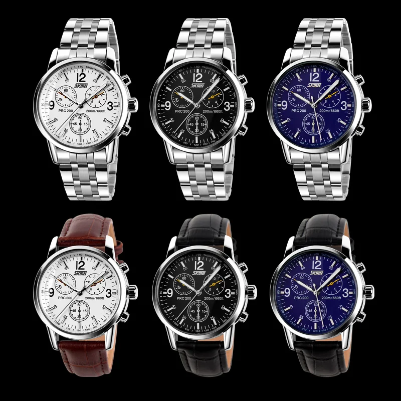 SKMEI Men Quartz Watch Male Full Steel Fashion Business Wristwatch Hot Man Clock Watches Relogio Masculino Luxury Top Brand 9070
SKMEI Men Quartz Watch Male Full Steel Fashion Business Wristwatch Hot Man Clock Watches Relogio Masculino Luxury Top Brand 9070