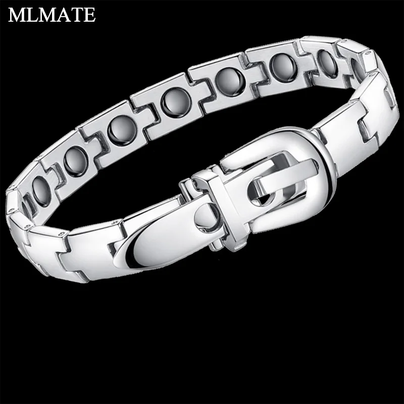 Popular Stainless Steel Health Magnetic Bracelets for Women Men Therapy Arthritis Wristband Adjustable
Popular Stainless Steel Health Magnetic Bracelets for Women Men Therapy Arthritis Wristband Adjustable