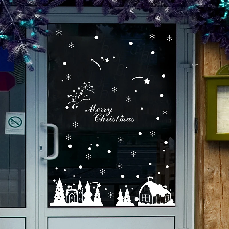 Xmas Snow House Wall Stickers Kids room Bedroom New Year Window Glass Decor Christmas Party Decor Removable Art Decals Murals
Xmas Snow House Wall Stickers Kids room Bedroom New Year Window Glass Decor Christmas Party Decor Removable Art Decals Murals