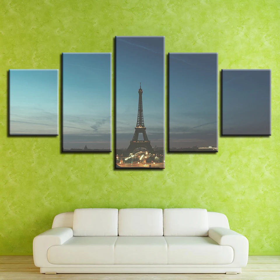 HD Print Poster Modular Canvas Pictures Artwork 5 Pieces Paris Iron Tower Scenery Painting Frame Decor Modern Home Room Wall Art
HD Print Poster Modular Canvas Pictures Artwork 5 Pieces Paris Iron Tower Scenery Painting Frame Decor Modern Home Room Wall Art