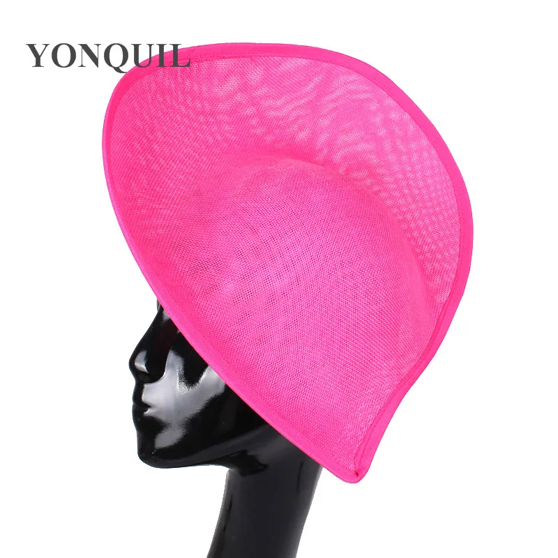 New Arrival 30CM Derby Fascinator Base Elegant Women Wedding Headwear Hot Pink Imitation Sinamay Hair Accessories 5Pcs/Lot
New Arrival 30CM Derby Fascinator Base Elegant Women Wedding Headwear Hot Pink Imitation Sinamay Hair Accessories 5Pcs/Lot