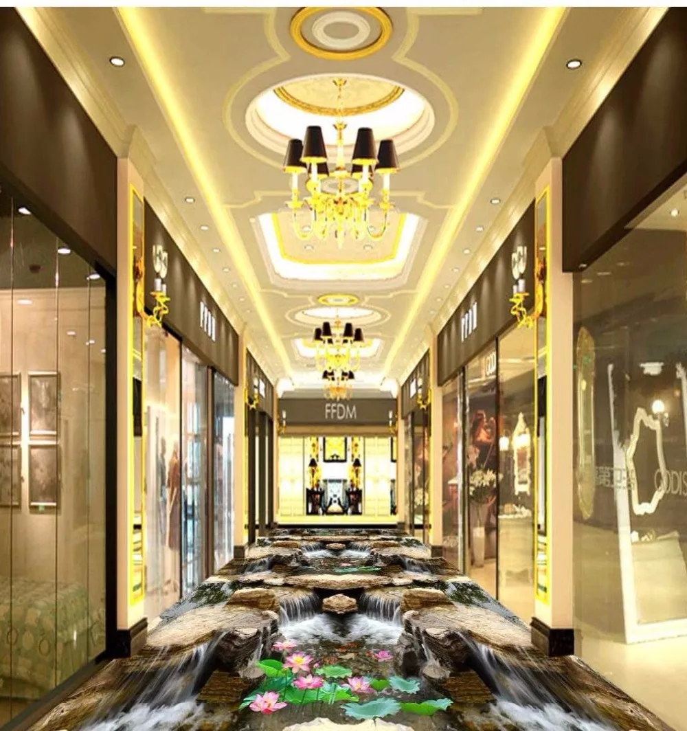 Free Shipping 3D River Stones Stream Falls Bathroom kitchen hallway corridor restaurant decoration wear floor wallpaper mural
Free Shipping 3D River Stones Stream Falls Bathroom kitchen hallway corridor restaurant decoration wear floor wallpaper mural
