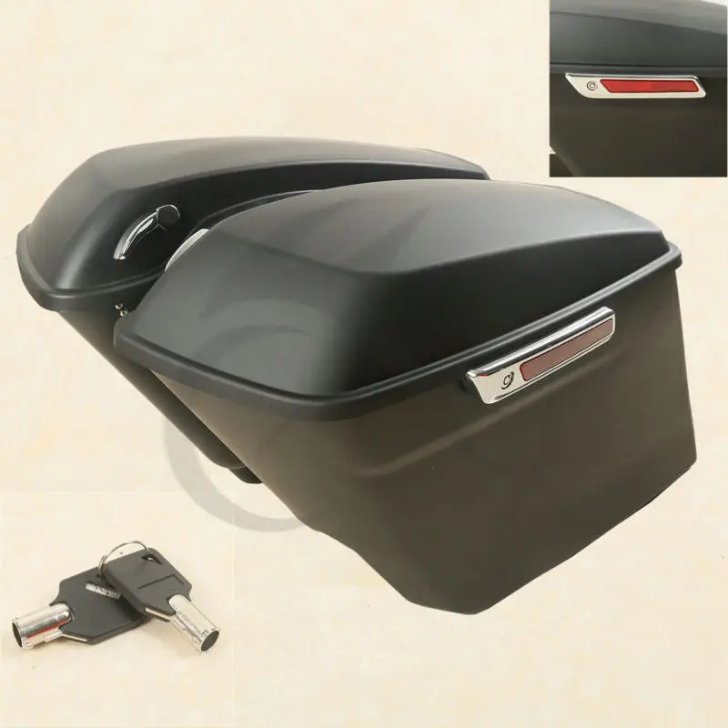 Седельные сумки для мотоцикла с защелкой Harley Touring Electra Street Glide Road King 2014-2020 2019 |