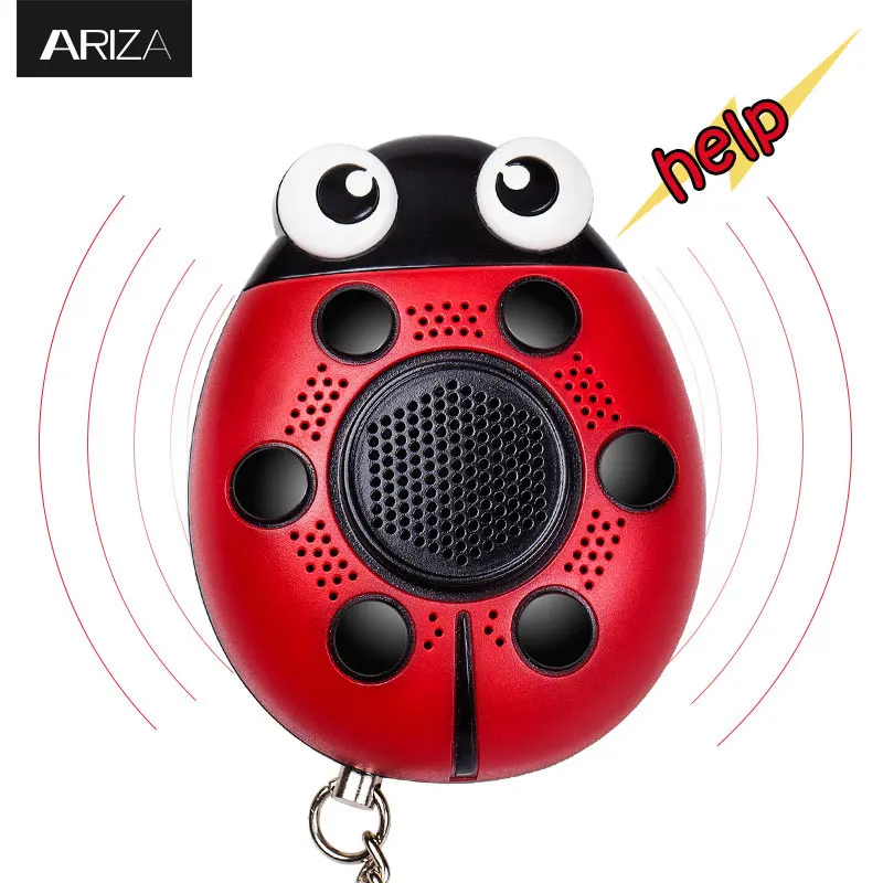 Ariza 130 дБ Самозащита SOS аварийная Личная тревожная сигнализация брелок со