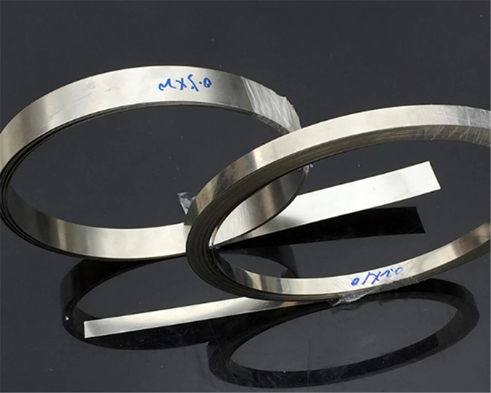 5 m / roll 0.2mm *5mm*5000mm Quality low resistance 99.96% pure nickel Strip Sheets for battery spot welding machine
5 m / roll 0.2mm *5mm*5000mm Quality low resistance 99.96% pure nickel Strip Sheets for battery spot welding machine