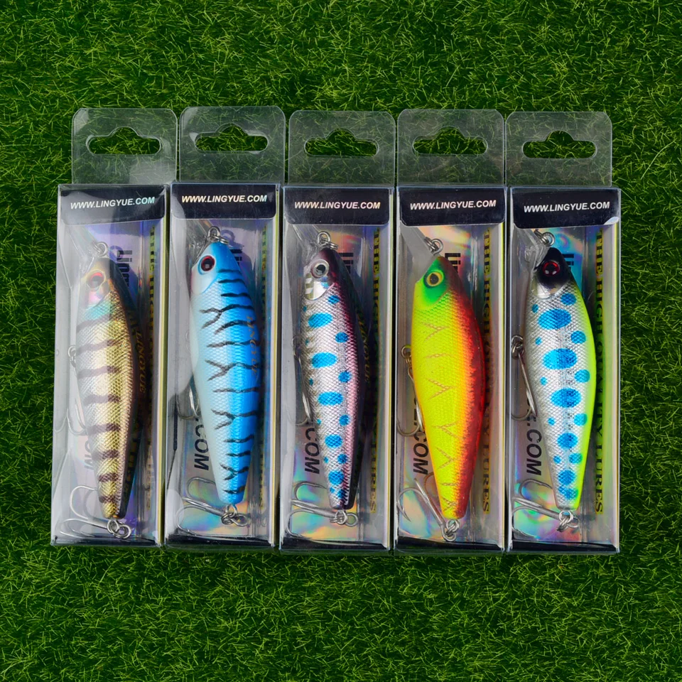 LINGYUE Retail Box Minnow Fishing Lure 8.5cm 11g Hard Bait Isca Artificial Wobbler Crankbait Leurre For Fishing
LINGYUE Retail Box Minnow Fishing Lure 8.5cm 11g Hard Bait Isca Artificial Wobbler Crankbait Leurre For Fishing