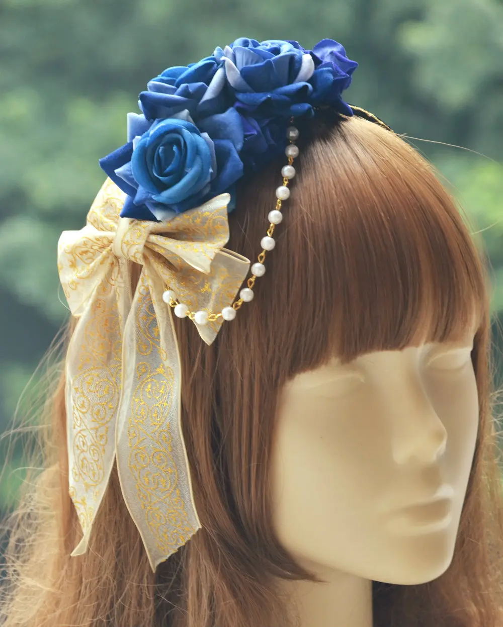 Princess sweet lolita Hairbands all-match gorgeous rose velvet Headband beads light golden Bow Headband KC Lolita MHTSP016
Princess sweet lolita Hairbands all-match gorgeous rose velvet Headband beads light golden Bow Headband KC Lolita MHTSP016