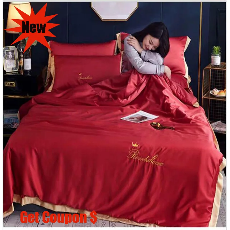 Light extravagant 3 or 4pcs silk summer quilt sets single pc cool air conditioner quilt summer quilt pillowcase bed sheet sets
Light extravagant 3 or 4pcs silk summer quilt sets single pc cool air conditioner quilt summer quilt pillowcase bed sheet sets