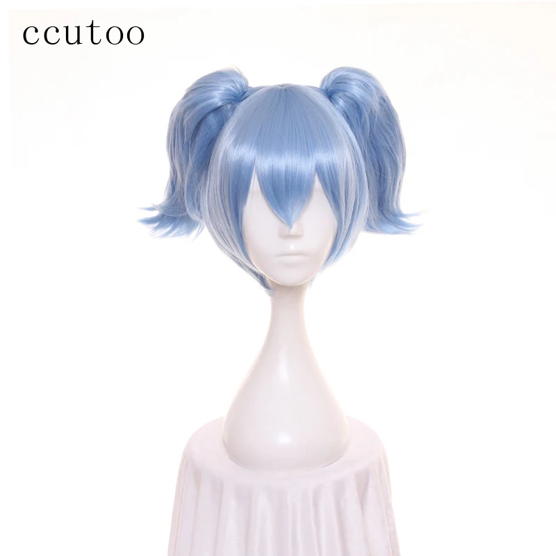 Ccutoo 12 "класс убийц Shiota Nagisa парик для косплея синий короткие синтетические