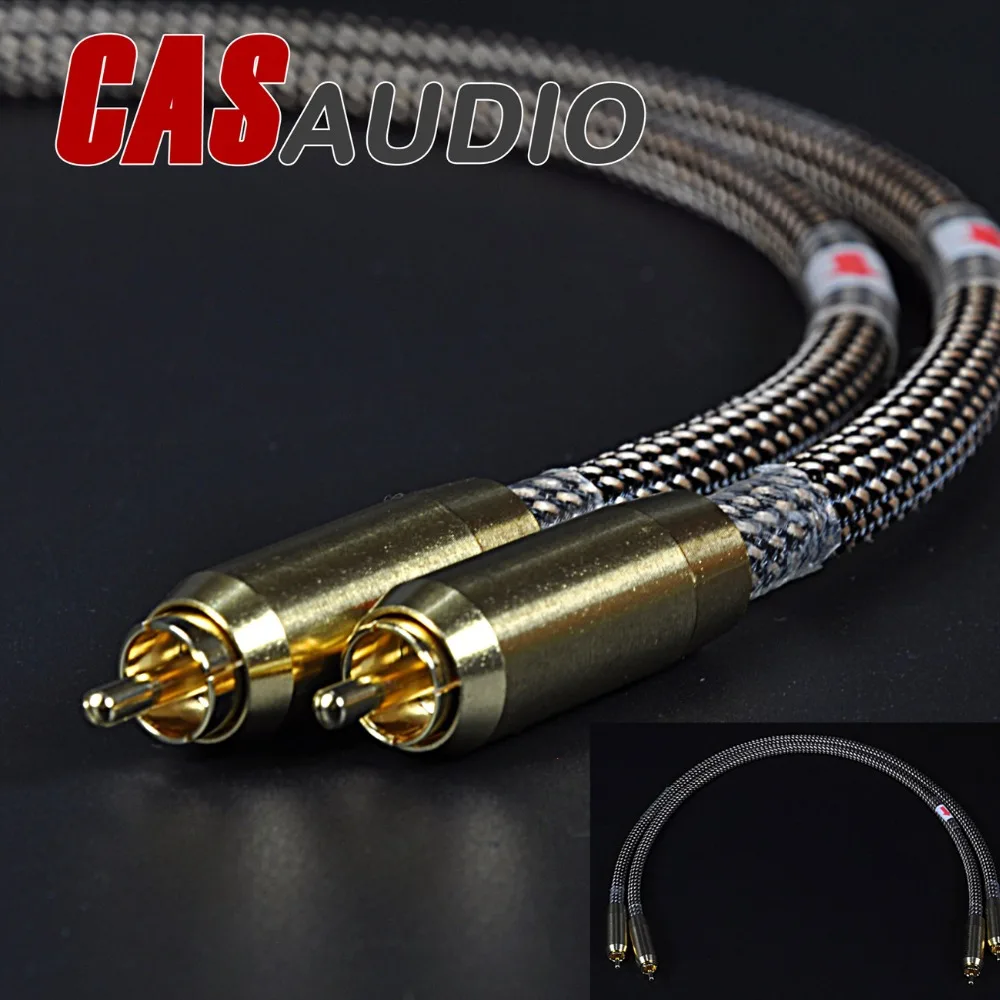 Пара Аудио кабель 4N 99.99% OFC RCA для аудио Межблочный Phono Jack Hi Fi W/ Shiled 0 75 m 1m 1 5 2m 3m 5m|rca to