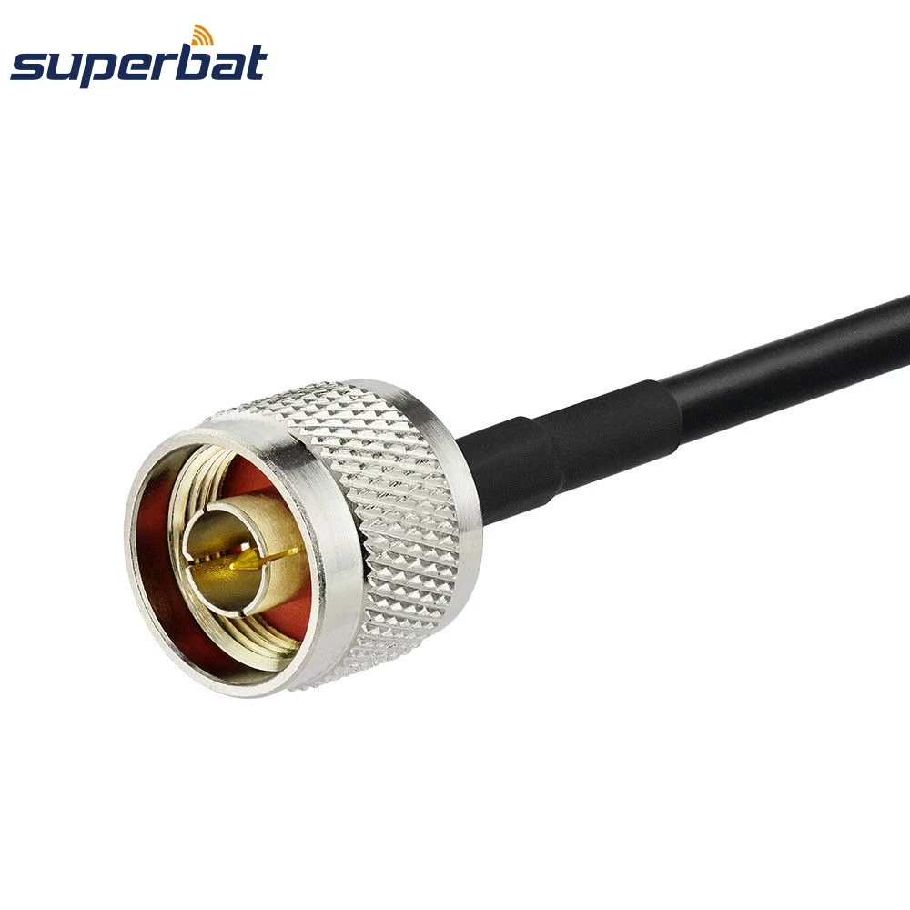 Superbat N Type Male to N Plug Straight Adapter Connector Extension Cable Pigtail RG223 for Wifi Antenna IEEE 802.11a/b/g/n
Superbat N Type Male to N Plug Straight Adapter Connector Extension Cable Pigtail RG223 for Wifi Antenna IEEE 802.11a/b/g/n