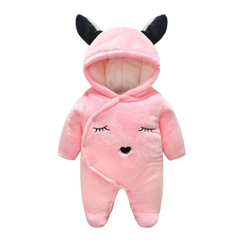 YiErYing Newborn Jumpsuits Winter Long Sleeve Lovely Hooded Infant Clothing Cotton Thickening Warm Cartoon Printed Baby Rompers
YiErYing Newborn Jumpsuits Winter Long Sleeve Lovely Hooded Infant Clothing Cotton Thickening Warm Cartoon Printed Baby Rompers