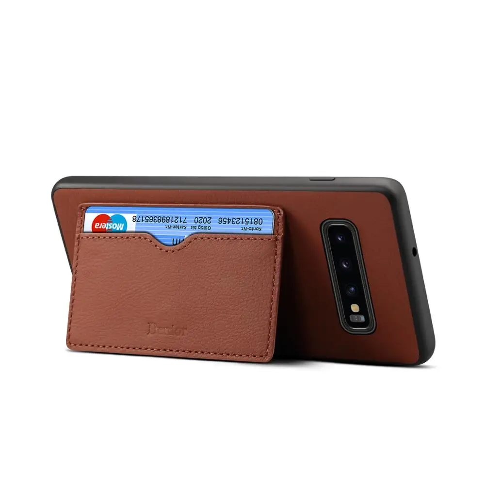 Genuine Leather Luxury Cowhide Vintage Phone Back Case W/ Card Slot Stand For Samsung Galaxy S10 Plus S10 Note 9 Cover Capa
Genuine Leather Luxury Cowhide Vintage Phone Back Case W/ Card Slot Stand For Samsung Galaxy S10 Plus S10 Note 9 Cover Capa