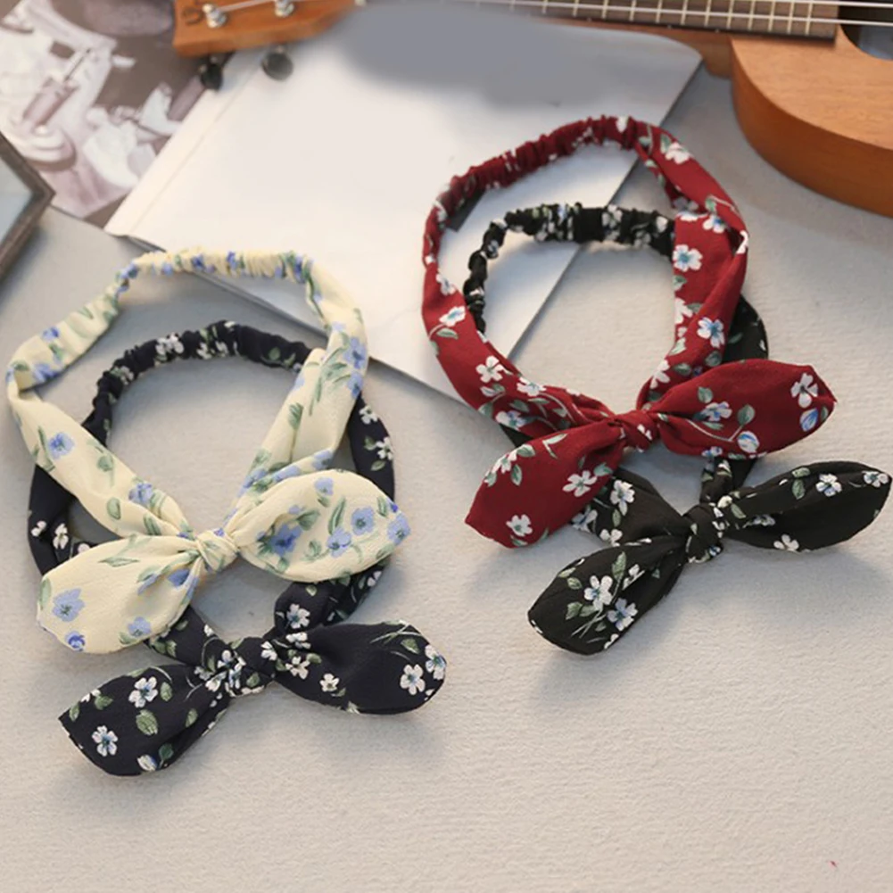 Cute print floral flower Bunny Rabbit Ear Ribbon Headwear Hairband Scarf Headband Hair Band girls hair accessories
Cute print floral flower Bunny Rabbit Ear Ribbon Headwear Hairband Scarf Headband Hair Band girls hair accessories