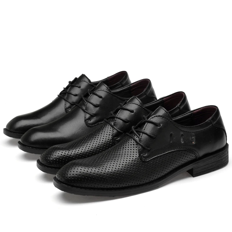 2021 New Summer Men's Shoes Casual Genuine Leather Breathable Lace Up Shoes Big Size 35-47 Classics Derby Shoes For Men Hot Sale
2021 New Summer Men's Shoes Casual Genuine Leather Breathable Lace Up Shoes Big Size 35-47 Classics Derby Shoes For Men Hot Sale