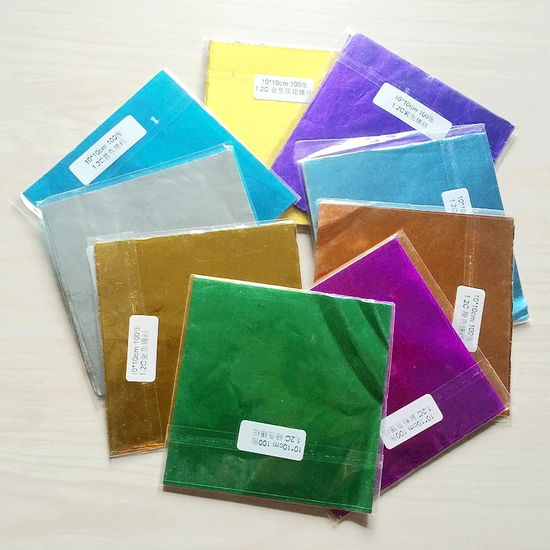 (400pcs/lot)Chocolate Package Tin Foil Valentine's Day Special Baking Paper 8 Colours Candy Lollipop Wrapping Paper 10*10cm
(400pcs/lot)Chocolate Package Tin Foil Valentine's Day Special Baking Paper 8 Colours Candy Lollipop Wrapping Paper 10*10cm