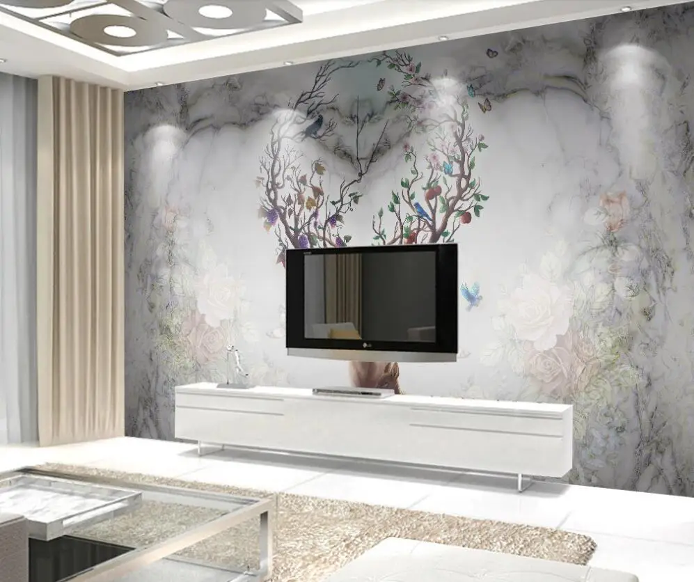 Атмосферный Цвет 3D алмаз крупным планом красивый фон стены Декоративные