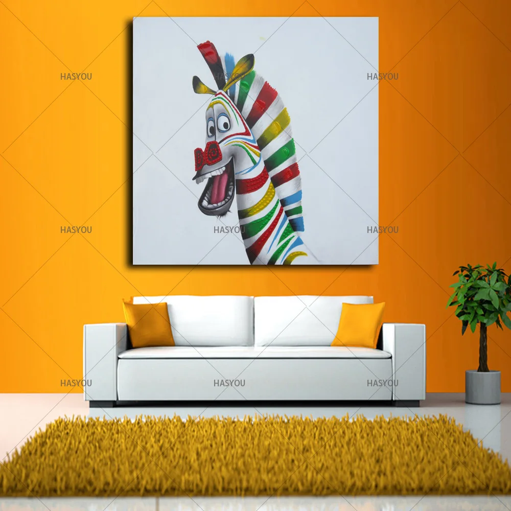 Best Handmade Original Colorful Smiling Zebra Square Size Home Decor Canvas Handpainted Artwork For Living Room Child's Room
Best Handmade Original Colorful Smiling Zebra Square Size Home Decor Canvas Handpainted Artwork For Living Room Child's Room