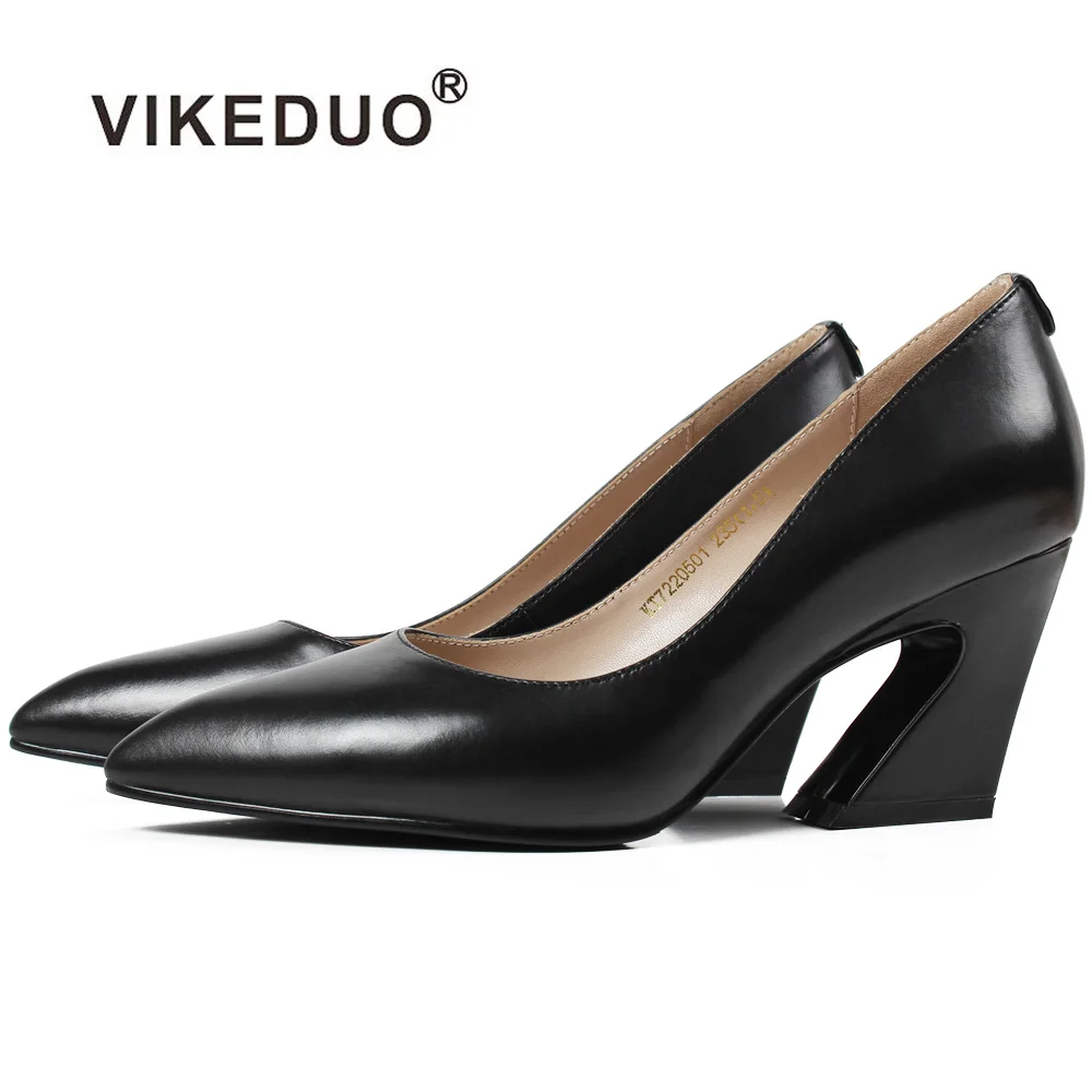 Vikeduo Women's Shoes 2019 Summer Business Black Handmade Shoe Ladies Genuine Leather Wedding Sapatos Plus Size Zapatos de Mujer
Vikeduo Women's Shoes 2019 Summer Business Black Handmade Shoe Ladies Genuine Leather Wedding Sapatos Plus Size Zapatos de Mujer