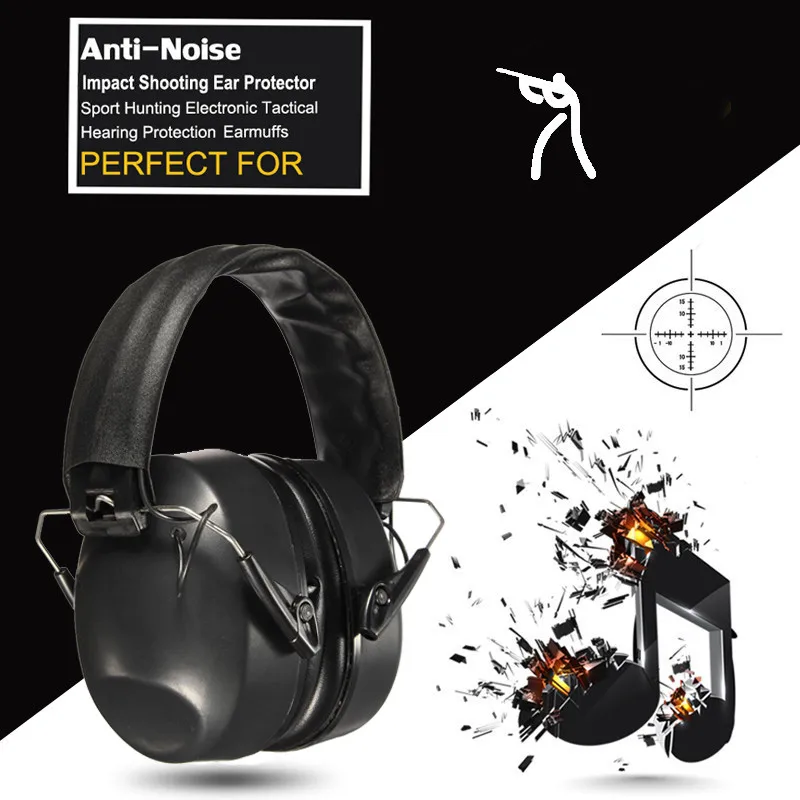 1 шт. защита для ушей Защита слуха от шума спорта стрельбы охоты|hearing protection|impact