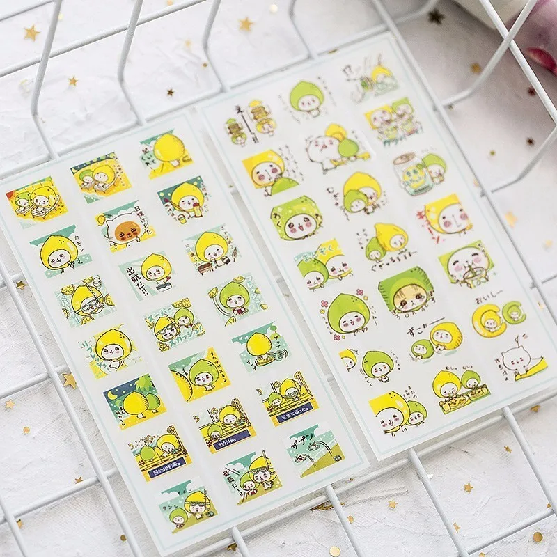 6PCS New Cute Lemon Man Children Stationery Stickers For DIY Albums Scrapbooking Diary Decoration Cartoon Depicting
6PCS New Cute Lemon Man Children Stationery Stickers For DIY Albums Scrapbooking Diary Decoration Cartoon Depicting