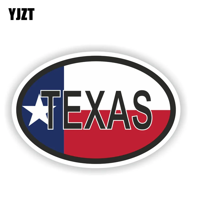 YJZT 14.6CM*9.8CM Accessories TEXAS STATE Flag Body Funny Car Sticker Decal 6-1554
YJZT 14.6CM*9.8CM Accessories TEXAS STATE Flag Body Funny Car Sticker Decal 6-1554