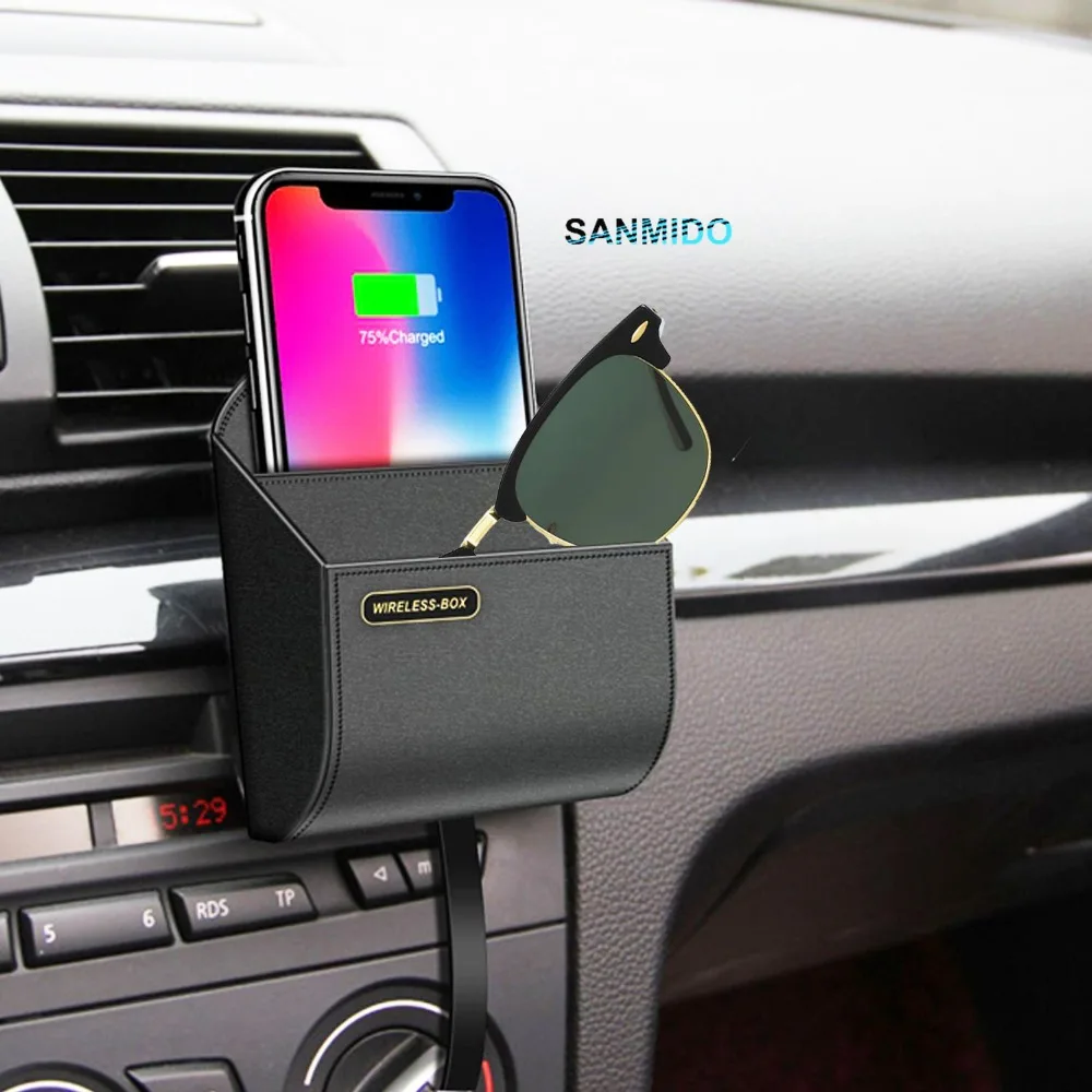 qi car wireless charger box-qi fast phone charger wireless charging pad stand air vent phone holder car storage box chargers9s8
qi car wireless charger box-qi fast phone charger wireless charging pad stand air vent phone holder car storage box chargers9s8