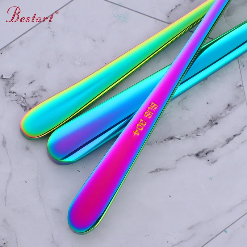 16PCS Sushi Tableware Food Gold Korean Cutlery Set 304 Stainless Steel Dinner Knife Fork Spoon Rainbow Portable Dinnerware Set
16PCS Sushi Tableware Food Gold Korean Cutlery Set 304 Stainless Steel Dinner Knife Fork Spoon Rainbow Portable Dinnerware Set