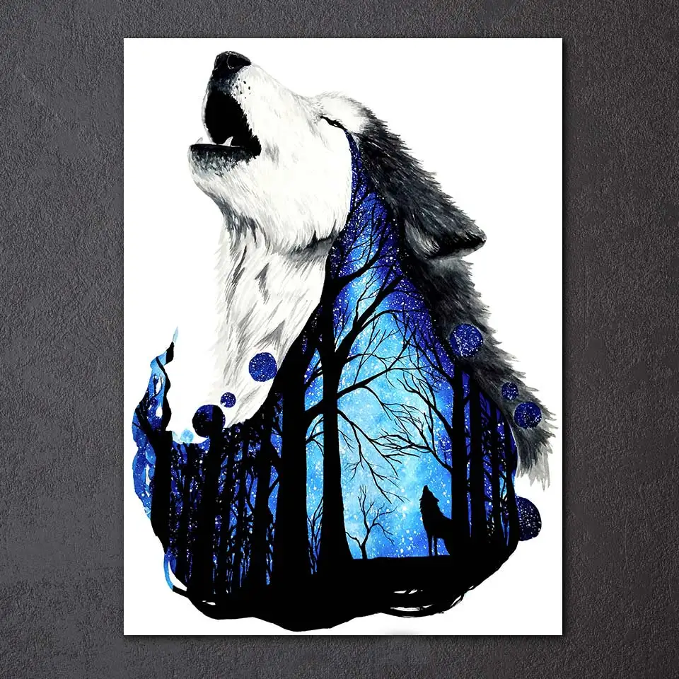 Full Square Drill 5D DIY Diamond Painting "art Wolves" Embroidery Cross Stitch Mosaic Home Decor Y2221
Full Square Drill 5D DIY Diamond Painting "art Wolves" Embroidery Cross Stitch Mosaic Home Decor Y2221