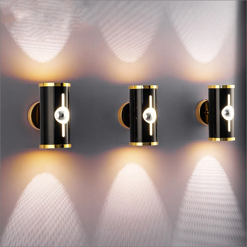BOCHSBC Modern Aluminium Alloy Wall Lamp for Bedroom Dining Room Stairs Light Fixtures LED Sconce Indoor Lighting | Освещение