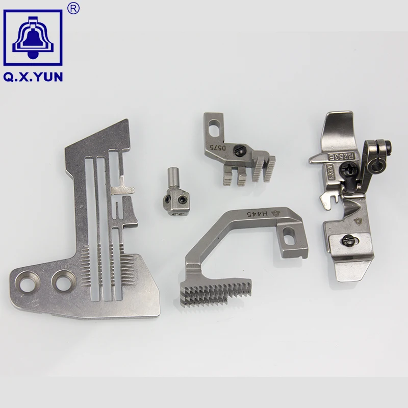 Q.X.YUN Industrial Sewing Machine Spare Parts Gauge Set For SIRUBA 747 E809/H445/D575/P253E-4/KG142 needle plate , feed dog,
Q.X.YUN Industrial Sewing Machine Spare Parts Gauge Set For SIRUBA 747 E809/H445/D575/P253E-4/KG142 needle plate , feed dog,