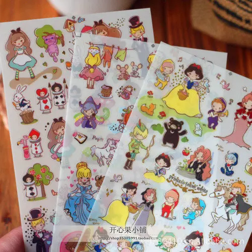 20 set/1 lot New Cartoon Alice snow white 3D Deco scrapbooking stickers/planner stickers/Decoration label/Funny 15S-T901.3
20 set/1 lot New Cartoon Alice snow white 3D Deco scrapbooking stickers/planner stickers/Decoration label/Funny 15S-T901.3
