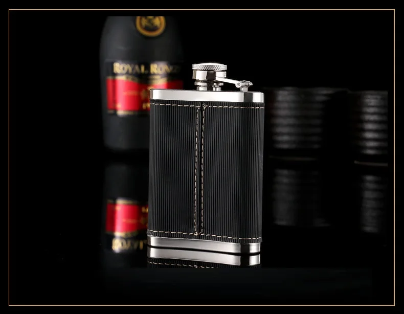 Whiskey Alcohol Liquor Bottle Pocket Flask Outdoor Travel Camping Wine Pot mini 4 Oz Portable Stainless Steel Leather Hip Flask
Whiskey Alcohol Liquor Bottle Pocket Flask Outdoor Travel Camping Wine Pot mini 4 Oz Portable Stainless Steel Leather Hip Flask
