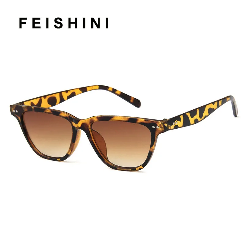FEISHINI 2019 Narrow Sunglasses Women Brand Design Retro Colorful Transparent Colorful Fashion Cat eye Sun glasses Ladies UV400
FEISHINI 2019 Narrow Sunglasses Women Brand Design Retro Colorful Transparent Colorful Fashion Cat eye Sun glasses Ladies UV400
