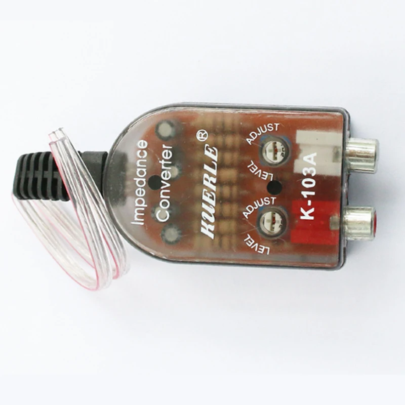 Car Stereo Modified High Frequency To Low Frequency Converter Audio Amplifier Impedance Converters Universal RCA Line
Car Stereo Modified High Frequency To Low Frequency Converter Audio Amplifier Impedance Converters Universal RCA Line