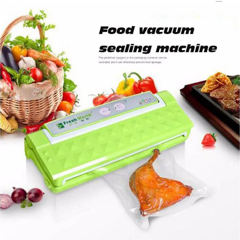 Multi-Function Vacuum Sealer Film Sealing Device Food Saver Automatic Household Kitchen Packaging Machine
Multi-Function Vacuum Sealer Film Sealing Device Food Saver Automatic Household Kitchen Packaging Machine