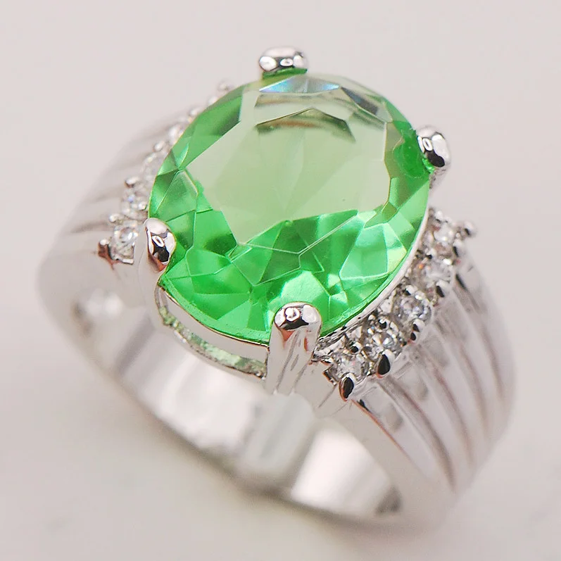 Женское серебряное кольцо Peridot, 925 пробы с белым кристаллом и цирконием, Размер 6 7 8 9 10, F751
Женское серебряное кольцо Peridot, 925 пробы с белым кристаллом и цирконием, Размер 6 7 8 9 10, F751