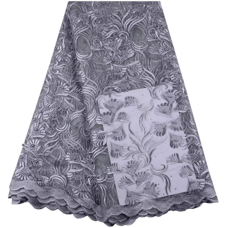 Grey African Tulle Lace Fabric High Quality With Sequins 2019 Pretty French Net Lace Fabric For Nigerian Woman Party Dress S1447
Grey African Tulle Lace Fabric High Quality With Sequins 2019 Pretty French Net Lace Fabric For Nigerian Woman Party Dress S1447