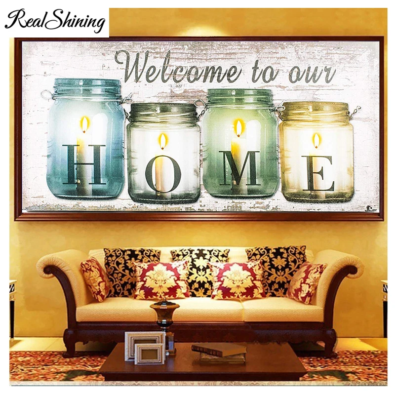 Full square/round 5D DIY diamond painting "welcome to our home"3D embroidery pattern cross stitch kit mosaic home decor FS5852
Full square/round 5D DIY diamond painting "welcome to our home"3D embroidery pattern cross stitch kit mosaic home decor FS5852
